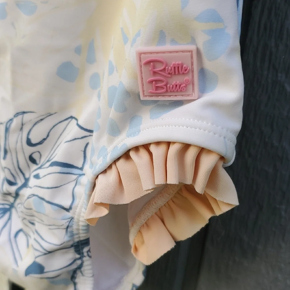 RuffleButts Birds of Paradise Swimsuit